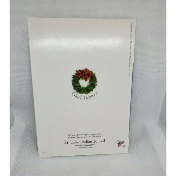 St. Labre Indian School O Holy Night Greeting Card | Native American Charity - Picture 2 of 11